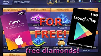 How To Redeem Gift Card Mobile Legends Youtube