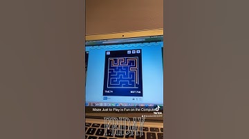 Maze Just to Play is Fun on the Computer