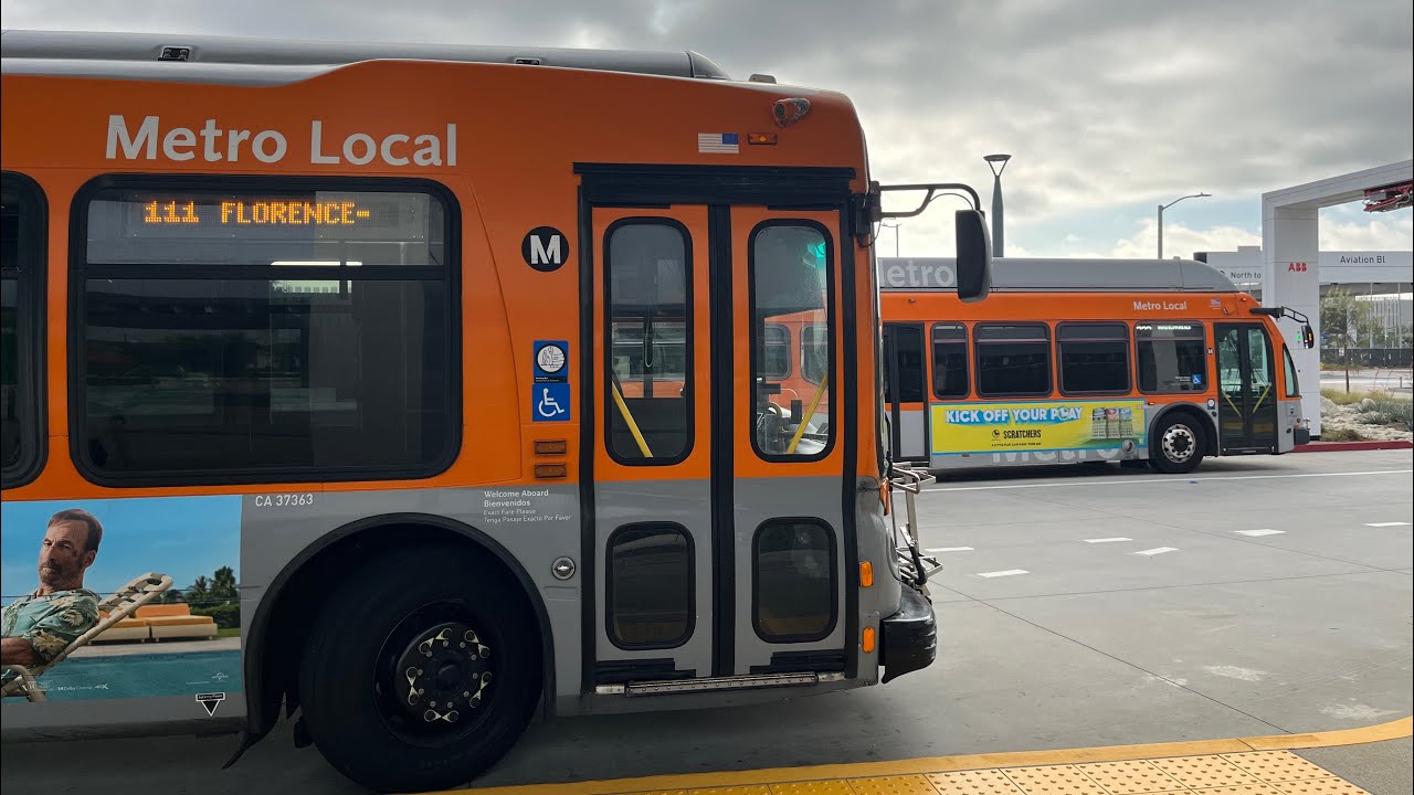 ⁴ᴷ⁶⁰ Transit Action EP57 | LAX Metro Transit Center - Bus Actions