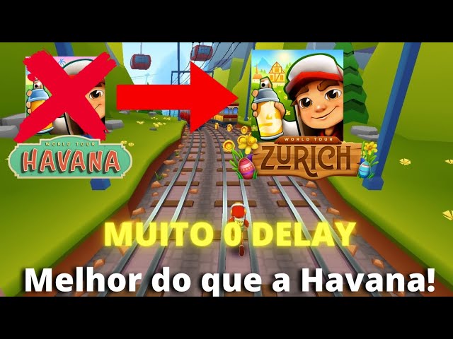 Subway Surfers 1.101 Zurich a versão super leve e sem delay - Dluz