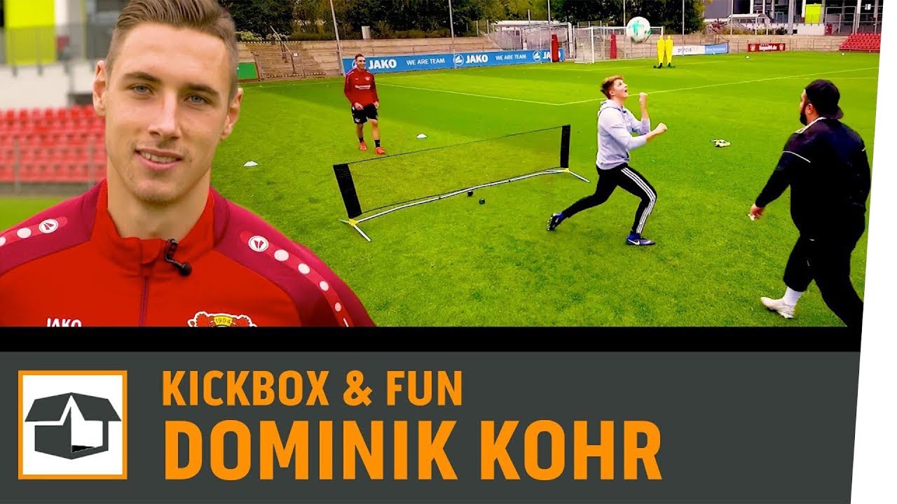 Fußball-Tennis vs. Dominik Kohr | Bayer 04 Leverkusen | Fun-Challenge | Kickbox