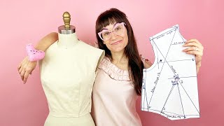 How To Sew And Tailor A Sloper Bodice Block Pattern To Fit You | Sew Anastasia
