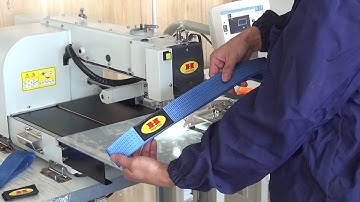 HIGHTEX MLK500-2516 High speed automatic pattern sewing machine for attaching label to slings