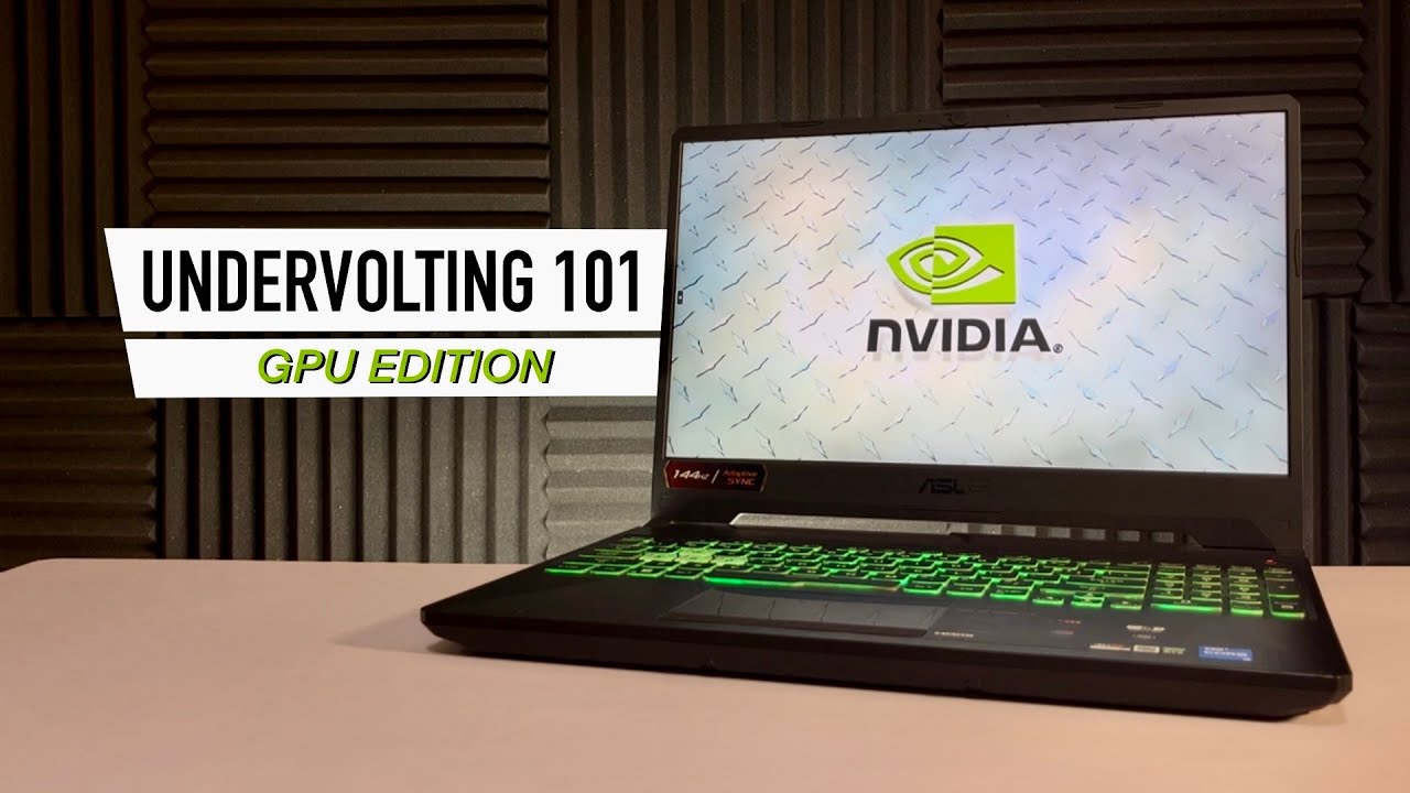 UNDERVOLTING 101: GPU EDITION (ASUS TUF F15) - YouTube