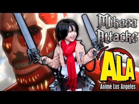 Mikasa Attacks Anime Los Angeles 2022 ft. Bonnie Ayame