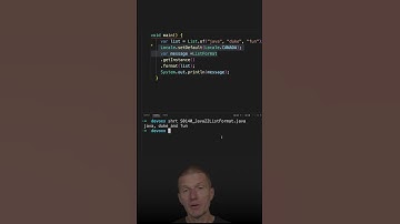 ListFormat EN vs. FR #java #shorts #coding #airhacks