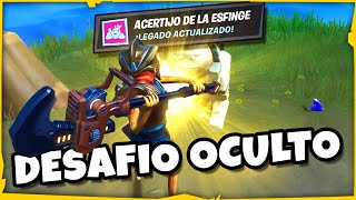 *DESAFIO OCULTO* 🤫 ACERTIJO de LA ESFINGE!!! | FORTNITE mision secreta temporada 3