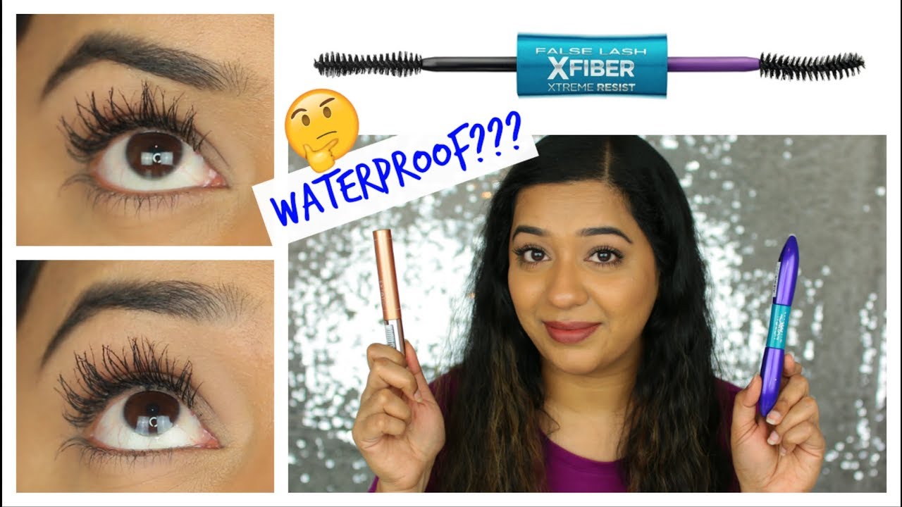 Best mascara? Loreal Paris False Lash X Fiber Xtreme Resist Waterproof  mascara vs Lash Paradise 