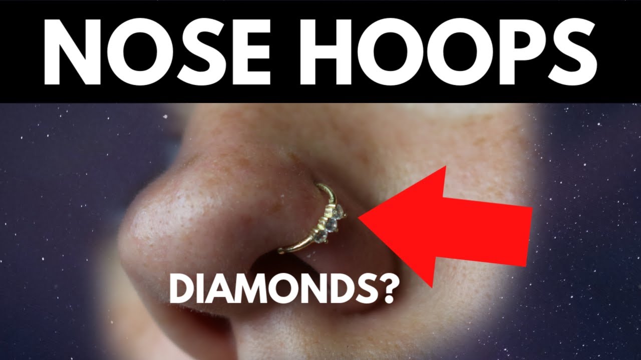 HOW TO PUT IN THIS TYPE OF HOOP NOSE HOOP! - YouTube