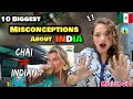 10 Biggest Misconceptions About INDIA Reaction | India Facts | Mexican Girl