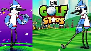 Cartoon Network Golf Star Characters Mordecai De Apenas Um Show GAMEPLAY screenshot 5
