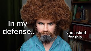 A very normal oil painting tutorial.  Information