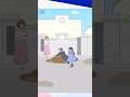 【お嬢さま回避】水たまり回避 お嬢様！私の上を！！[ Dame ] #shorts #games #ゲーム実況