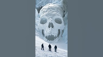 Scientists Discovered 25 Foot Human Skulls Frozen In Antarctica