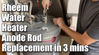 Rheem 50 Gallon Electric Water Anode Rod Replacement