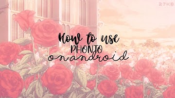 how to install fonts on phonto for android