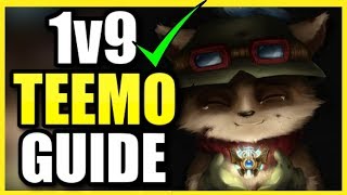 How to Play TEEMO JUNGLE in SEASON 10!  Rank 1 Teemo Guide (Legit)