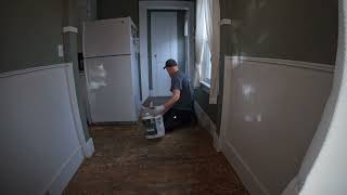 awesome looking lvp tile install in a kitchen (timelapse) @theflooringguy6147