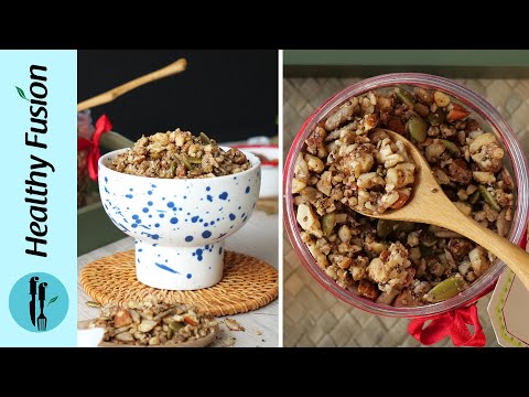 Homemade Keto Granola Recipe By Healthy Food Fusion