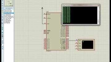 8051 Hello World using Keil in Proteus 8