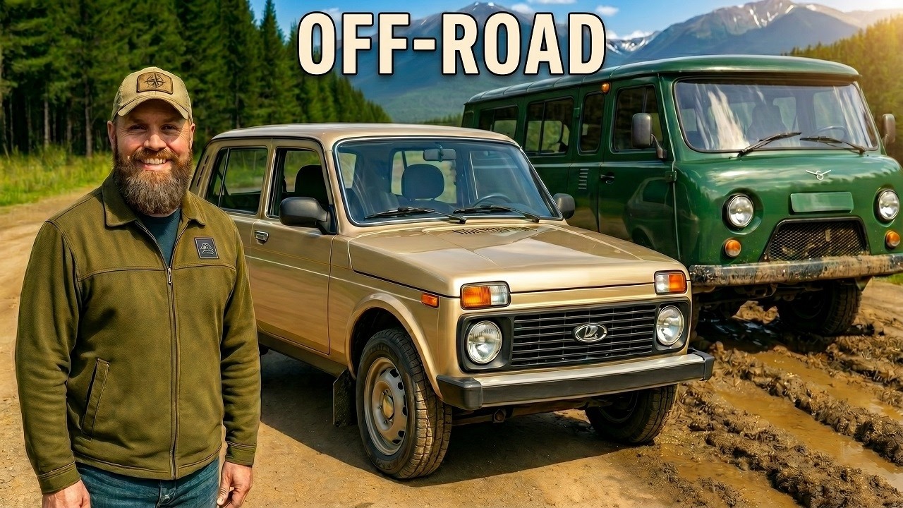 Немец Матиас в Сибири: приключение на Lada Niva через грязь, горы и русский характер