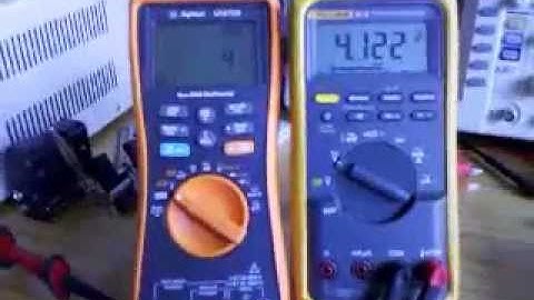 Random digits from the Agilent u1272a, a switch issue?