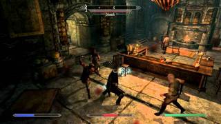 Testing skyrim Master Spell "Blizzard"