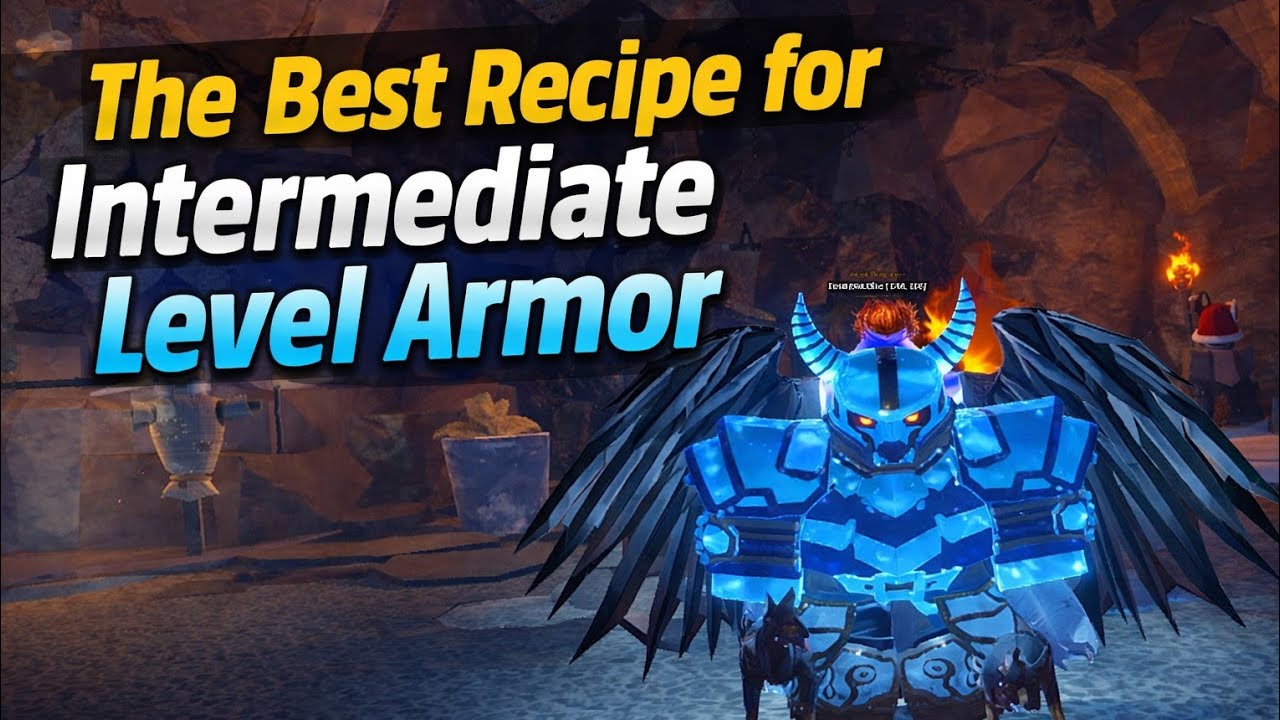 The Best Recipe for Intermediate Level Armor at The Forge - YouTube