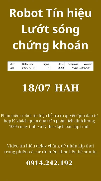 Robot tín hiệu lướt sóng chứng khoán - Điểm mua cổ phiếu theo robot tín hiệu ngắn hạn T+