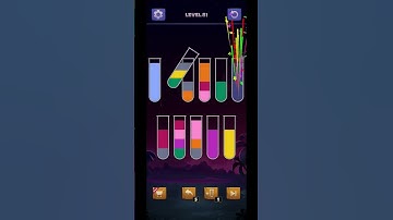 Water Sort Puzzle Game Level 81 #watersort #gameplay #watersortgame #puzzle #game #watersortpuzzle