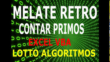 CUENTA PRIMOS PARES NONES VBA EXCEL2019