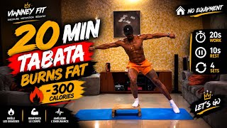 20 MIN TABATA BURNS FAT -300 kcl 🔥
