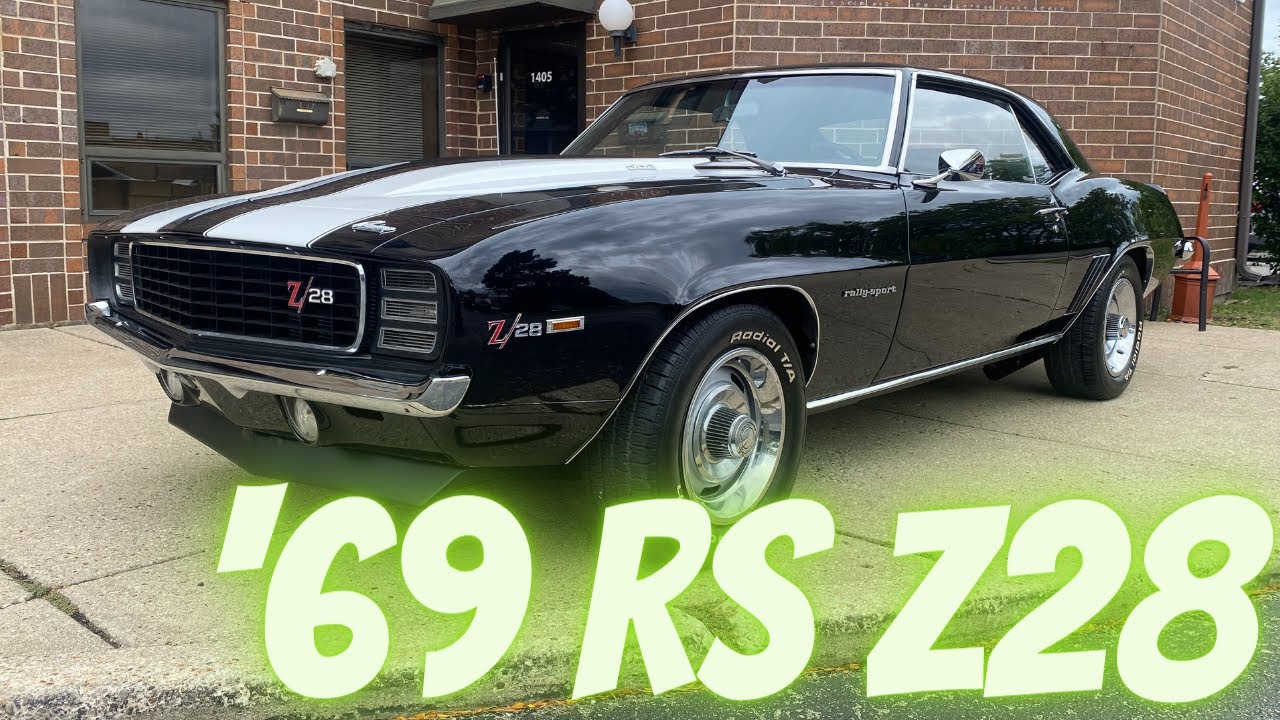 1969 Chevrolet Camaro RS Z28 X33 - SOLD