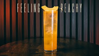 Feeling Peachy Bourbon Cocktail - Cocktails & Country