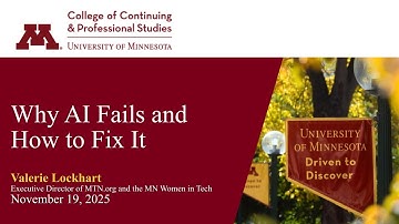 UMN Webinar | Why AI Fails and How to Fix It