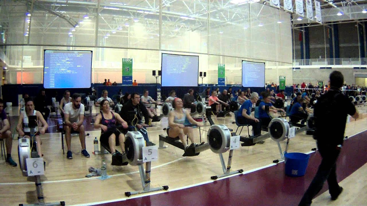 IIRC Irish Indoor Rowing Championships 2015 Womens 500m Races 24/1/2015 YouTube