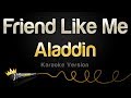 Aladdin Friend Like Me Karaoke Version