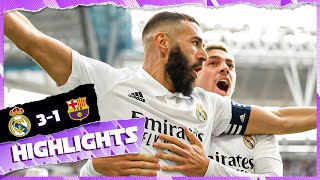 Real Madrid 3-1 FC Barcelona | #ElClásico HIGHLIGHTS | LaLiga 2022/23