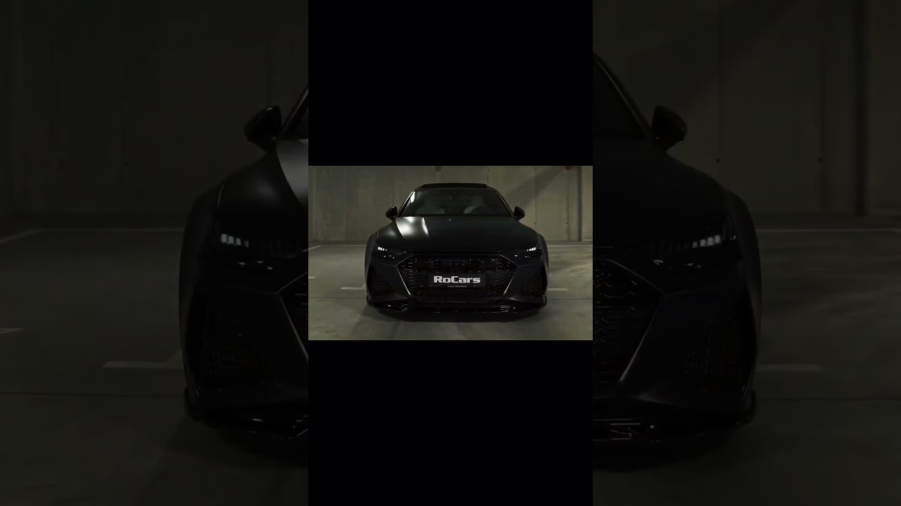 The Ultimate Murdered Out Audi RS7 💀🔥 #shorts - YouTube