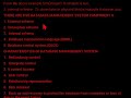 components and characteristics of database magement system