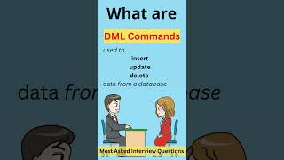 What are DML commands in SQL ? | INSERT, UPDATE, DELETE |  Data Manipulation Language