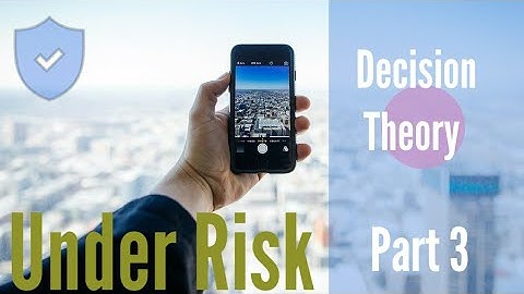 Decision Theory Decision Making under Risk।EMV calculation।।Expected Monetary Value By Khanna sir