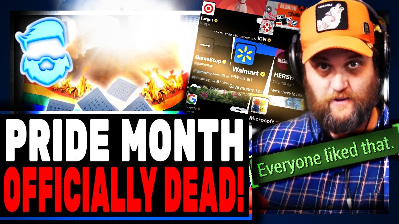 Pride Month OFFICIALLY CANCELLED! Walmart, Target, Starbucks, Amazon All ABANDON Pride!