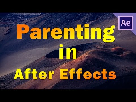After Effects parenting tutorial