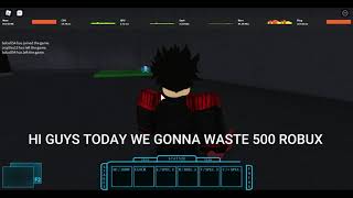 wasting 500 robux for black color [Ro-Ghoul]