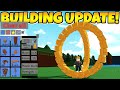 THE BUILDING UPDATE! *INSANE* Build a Boat