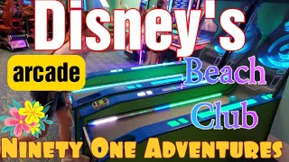 Disney's Beach Club Resort | Arcade by Ninety One Adventures 225 views 2 years ago 2 minutes, 14 seconds