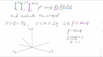 Triple Integrals in Spherical Coordinates - Multivariable Calculus (15.8c)