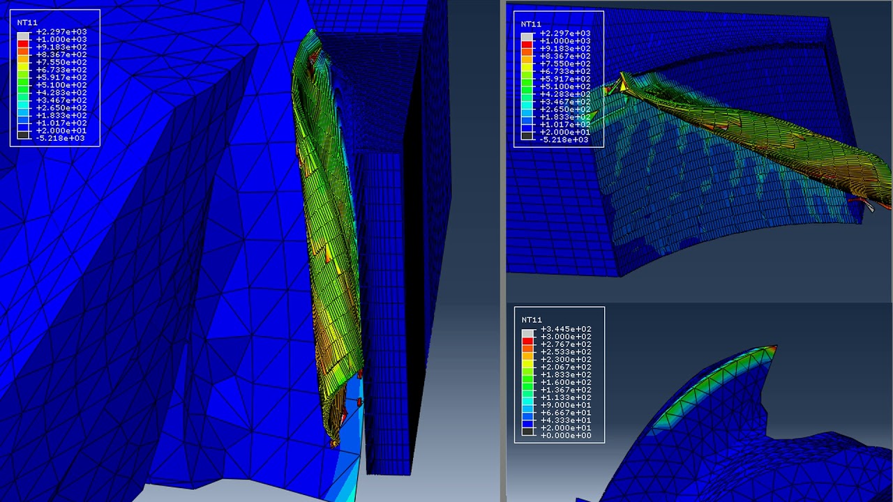 3D finite element modeling of high speed end milling operations of Ti ...