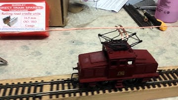 first attempt at fitting a live pantograph